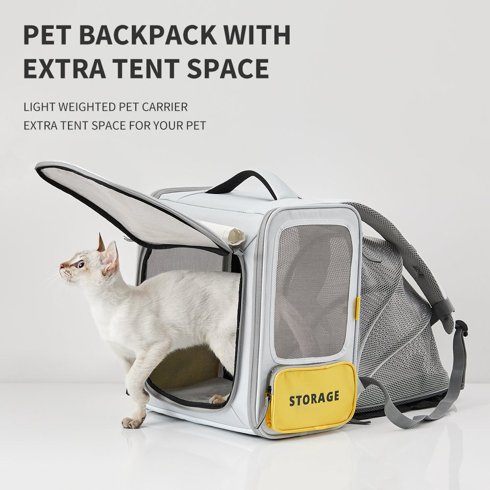 PETKIT BREEZY X Zone Pet Carrier (Blue/Yellow)