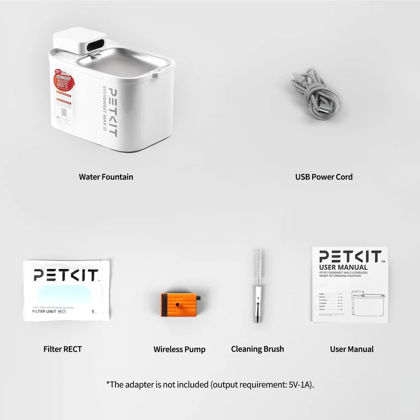 EverSweet Max 2 (UVC) Pet Water Fountain