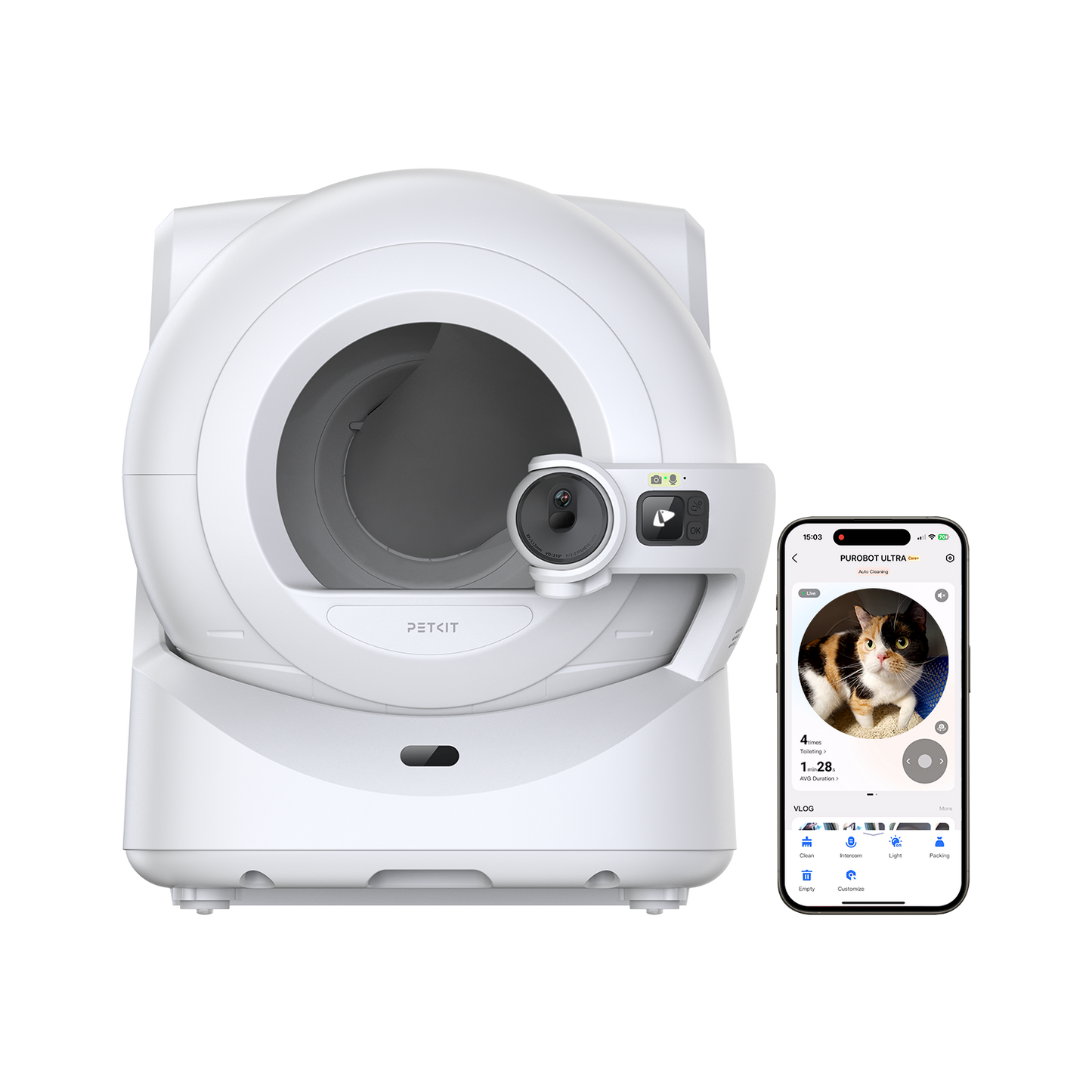 PETKIT Purobot Ultra (AI Camera & Auto-packing)