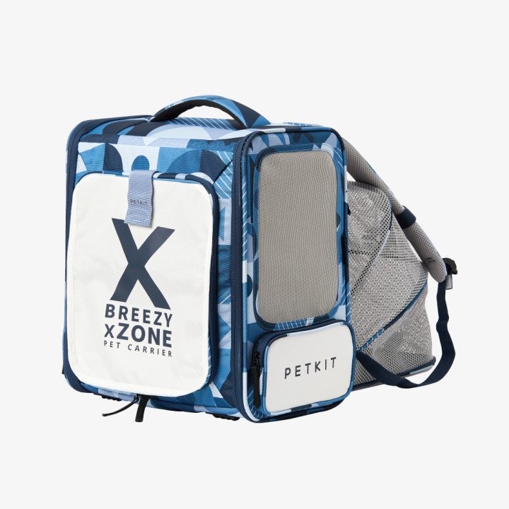 PETKIT BREEZY X Zone Pet Carrier (Blue/Yellow)