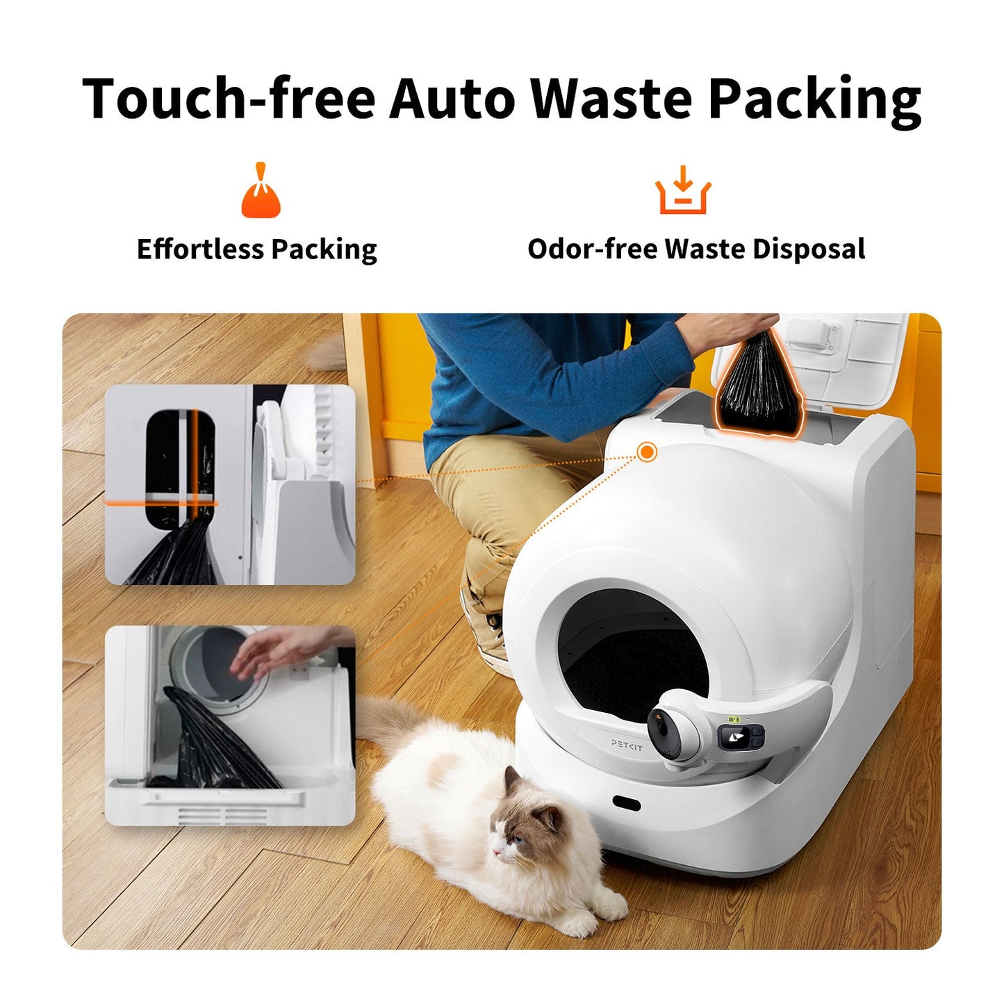 PETKIT Purobot Ultra (AI Camera & Auto-packing)