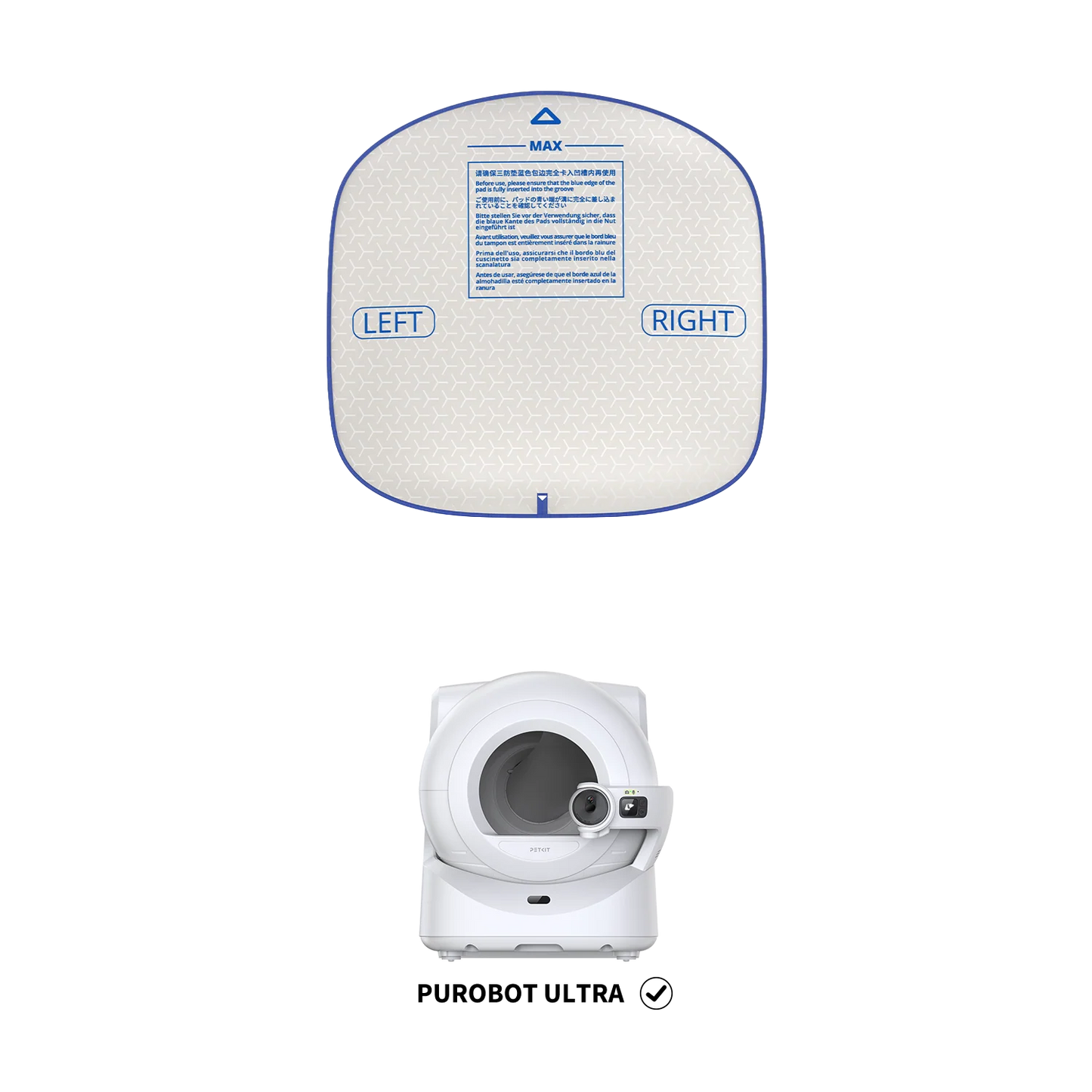 High Performance Cat Litter Pad Ultra (Only for Purobot Ultra)
