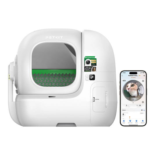 PETKIT Purobot Max Pro 2 Automatic Cat Litter Box (With Larger entry&AI-powered camera&Precision weight sensors)